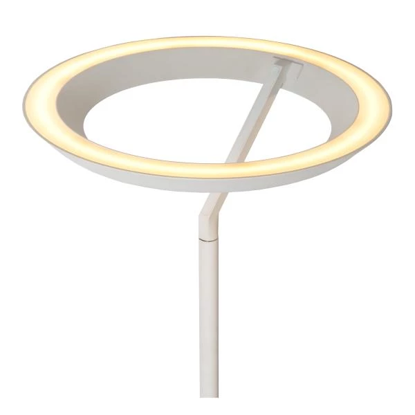 Lucide CELESTE - Floor lamp - Ø 28 cm - LED Dim. - 1x21W 2700K - White - detail 3